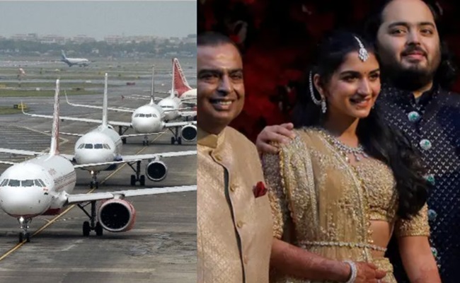 IAF Flies 600 Flights For Ambani Wedding